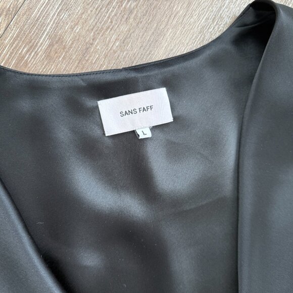 Sans Faff Anna Cowl Evening Dress (from Retrofete) *SOLD OUT IN STORES* - Picture 4 of 4